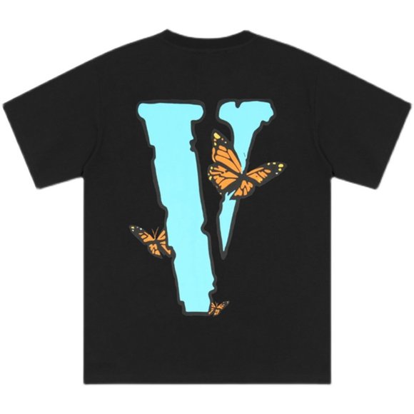 Black Butterfly VLONE T-shirt - Picture 2 of 2